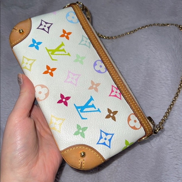 Louis Vuitton Milla Pochette Monogram Multicolor MM Murakami - Picture 3 of 9